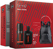 str8 red code set peripoiisis eau de toilette deodorant backpack