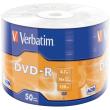verbatim dvd r 16x 47gb matt silver wrap 50 photo