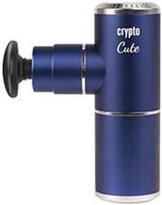 crypto massage gun cute blue