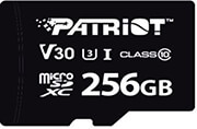 patriot psf256gvx31mcx vx series 256gb micro sdxc v30 u3 class 10