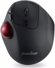 perixx perimice 717 wireless 24ghz trackball mouse with programmable feature