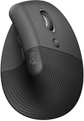 logitech 910 006473 lift vertical ergonomic wireless mouse graphite