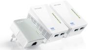 tp link tl wpa4220t kit 300mbps av500 wifi powerline extender 3 pack kit