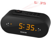 sencor src 3100 b projection radio alarm clock black