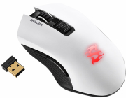 sharkoon skiller sgm3 wireless optical gaming mouse white