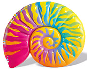 foyskoto intex rainbow seashell float 127 x 157cm