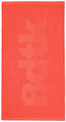 petseta bodytalk logo towel portokali 100x180 cm
