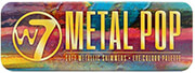 paleta skion w7 metal pop soft metallic shimmers eye colour palette 156gr
