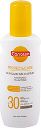antiiliako galaktoma carroten protect care suncare milk spray 30spf 200ml