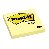 3m post it 654 memo 762 x 762mm yellow 100 fylla photo