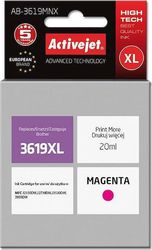 activejet ab 3619mnx melani symbato me brother lc3619m xl 20 ml magenta photo