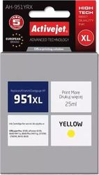 activejet ah 951yrx melani symbato me hp 951xl cn048ae premium 25 ml yellow photo