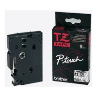 gnisio brother ptouch tze121 clear black 8m x 9mm oem tze121 photo