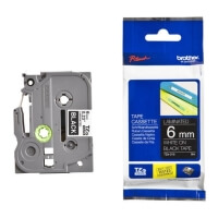 gnisio brother ptouch black white 8m 6mm oem tze 315 photo