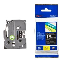 gnisio brother ptouch black white 8m x 18 mm oem tze345 photo gnisio brother ptouch black white 8m x 18 mm oem tze345 photo