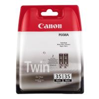 gnisio melani canon pgi 35 twin pack black me oem 1509b012 photo