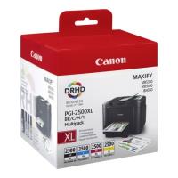 gnisio melani canon pgi 2500xl multipack gia maxify series bk c m y me oem 9254b004 photo