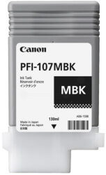 gnisio melani canon pfi 107mbk matt black me oem 6704b001 photo