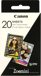 canon zink paper zp 2030 20 sheets photo