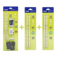 crypto led pack 6x30cm 54led 5050 rgb ip65 12w 750lm 120 deg photo