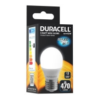 lamptiras duracell led g45 6w e27 2700k photo