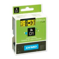 dymo etiketes d1 24mm black yellow labels 53718 s0720980 photo dymo etiketes d1 24mm black yellow labels 53718 s0720980 photo