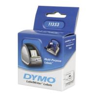 dymo etiketes multipurpose labels 25 x 13 mm white 1000tem 11353 s0722530 photo