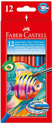 faber castell watercolor pencils 12 colors brush photo