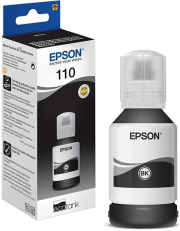 gnisio melani epson 110 black ink bottle me oem c13t03p14a photo