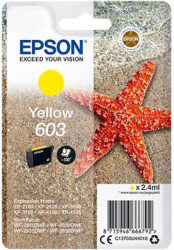 gnisio melani epson 603 yellow me oem c13t03u44010 photo