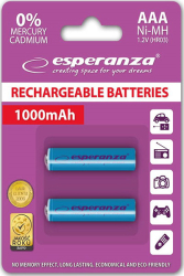 mpataries esperanza ni mh 3a 1000mah blue 2pcs photo