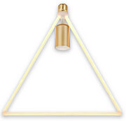 lampa led soft filament trigono 12w e27 2700k 220 240v dimmable frost photo
