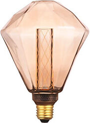 lampa led diamanti g125 35w e27 2000k 220 240v gold glass dimmable photo