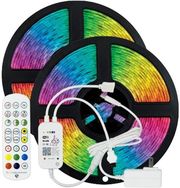 eurolamp tainia led kit 2 x 5 metron rgb 12v driver wifi controller me moysiki ip20 photo