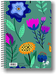 tetradio globus 17x25 floral 4 thematon galazio photo