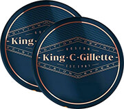 balm beard king c gillette 200ml 100ml x2 photo balm beard king c gillette 200ml 100ml x2 photo