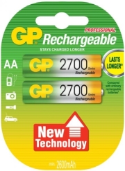 mpataria gp epanafortizomeni aa 2600mah nimh 2pcs photo