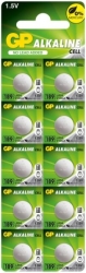 Gp189 Μπαταρια Gp Button Alkaline Battery Gp189 Lr1130 / 10 Pcs - Μπαταριες ...