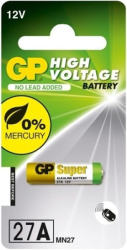 gp alkaline battery 12 v pack 1 pcs alarm a27 photo