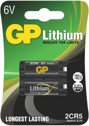 battery lithium photo 2cr5 6v gp photo