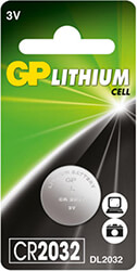 gp mpataria lithium cr2032 3v 5tmx
