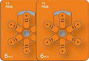 zink air battery gp za13 1pc button for hearing aids 12tmx