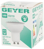 lamptiras geyer led gu10 520lm 7w 4000k photo