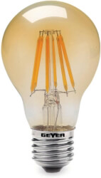 lamptiras geyer led filament vintage e27 6w d 500lm 2000k photo