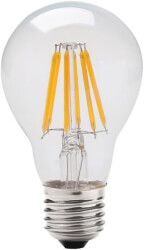 lamptiras geyer led filament clear a60 e27 8w 2700k 900lm photo