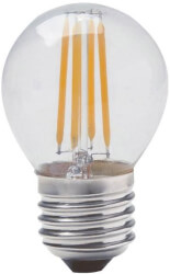 lamptiras geyer led filament clear g45 e27 4w 4000k 470lm photo