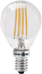 lamptiras geyer led filament clear g45 e14 4w 4000k 470lm photo