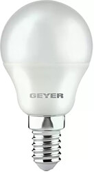 lamptiras geyer led g45 e14 470lm 45w 3000k photo