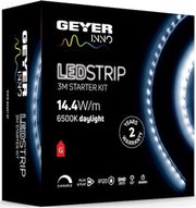 geyer led strip kit 144w 12v 6500k ip20 3m driver photo