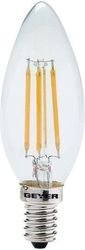 lamptiras geyer led keri filament c35 4w e14 2700k 380lm dim photo
